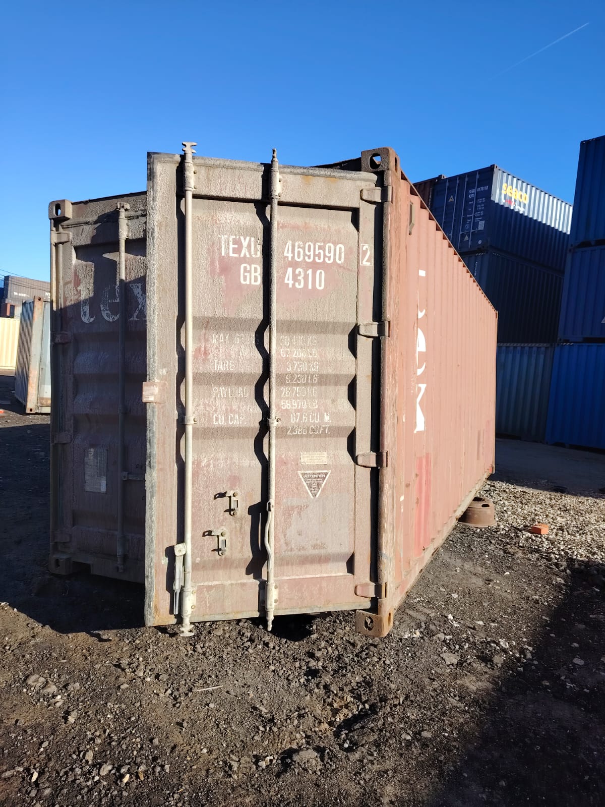 Морской контейнер TEXU4695902
